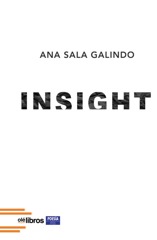 Portada del poemario Insight, de Ana Sala Galindo